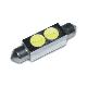 Festoon Led Dia 10mm Sv8.5 2 * 1.5w High Power