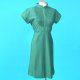 Ladies 65% Polyester 35% cotton woven pleated ...