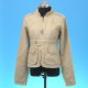 Ladies 100% cotton woven lined jacket with garment dyed
