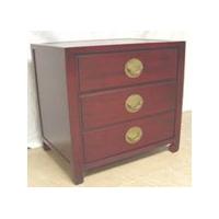 Bedside Cabinet With 3 Drawers