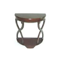 Half-moon Table With Crossed Legs