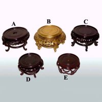 Wooden Base & Stand