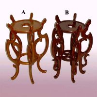 Wooden Base & Stand