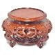 Carved Dragon Bowl Stand, BS803A