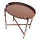 Oval Tray with Cross Stand