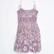 Ladies' 100% cotton woven dress