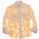 Ladies' 100% cotton woven blouse