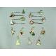 Metal Hair Clip & Metal Charm