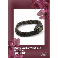 Leather wrist-belt