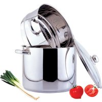 3PCS Stainless Steel Steamer Set