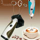 Coffee Cream Mixer with Stand and 3 Whisking Head
