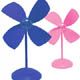 4 Blades EVA Desktop Soft Fan