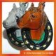 Horse Head Keychain (Made of Metal), 7228