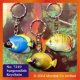Blue Surgeonfish Keychain, 7219