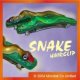 Snake Hairclip, 7918