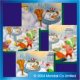 4 different Snowman Christmas Card