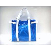 PVC small handbag with 190T D'string bag