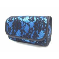 Lace Cosmetic bag with flap