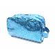 Sparkle cosmetic bag with handle