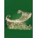 59 inches Crystal Sleigh of Elegance