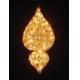 Grapevine Teardrop Jumbo Hanging Ornament