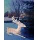 38 inches Shimmering Animated Sitting Buck