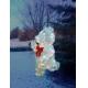 37 inches Shimmering Animated Bear