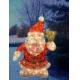 36 inches Crystal Santa