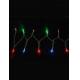 20L LED Light String, Silver Wire, Battery Operated