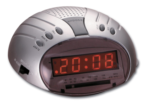0.6 inches CLOCK RADIO