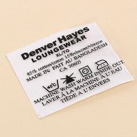 HEAT TRANSFER CARE LABEL