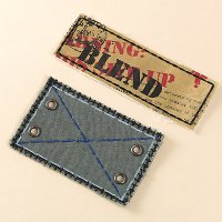 ELABORATED FABRIC PATCH
