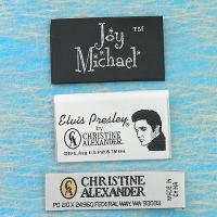 Satin woven label
