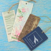 Special material hang tag