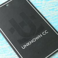 Transparent printing hang tag