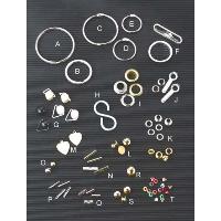 Key Rings + Eyelets + Clasps