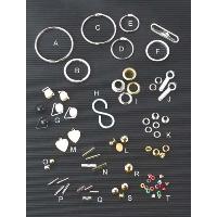 Key Rings + Eyelets + Clasps