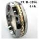 Tungsten Ring, TUR-186-14K