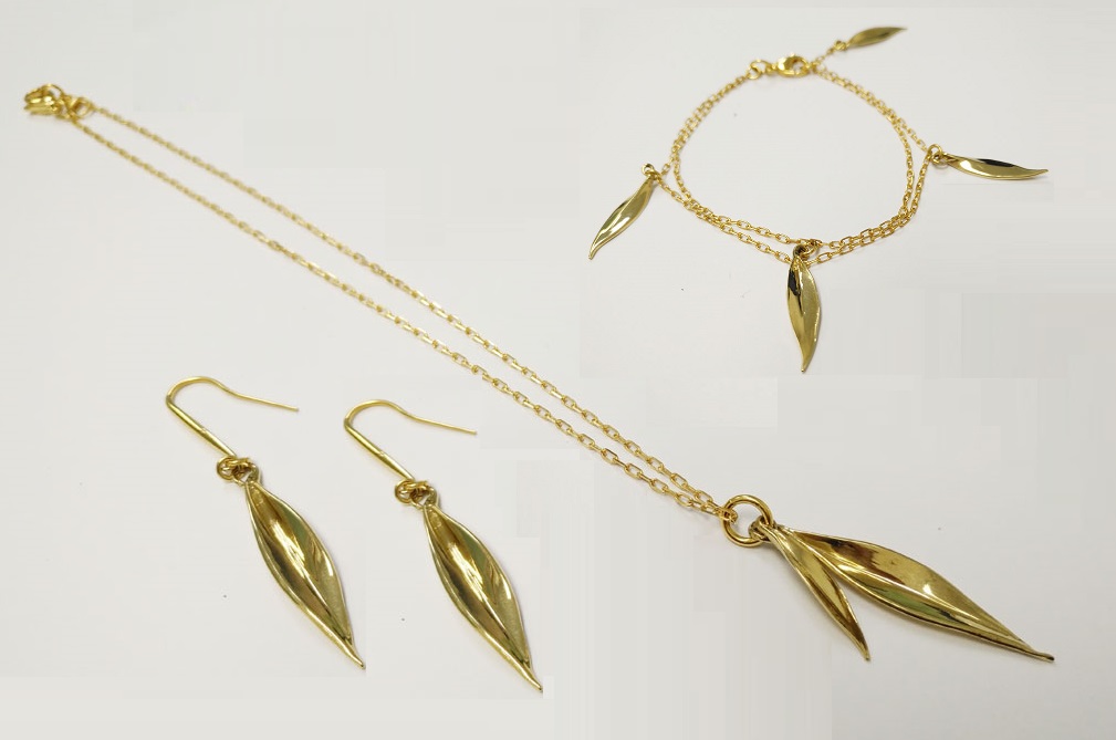 stainless steel jewelry set