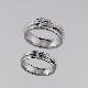 Silver Ring Matching Set