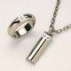 Titanium Pendant & Ring Set