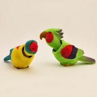 flocked parrot