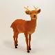 flocked deer