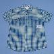 Men's Short-Sleeved Shirt, ET-7649
