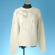 Ladies' 100% Cotton Knitted Pullover