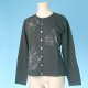 Ladies' 100% Cotton Knitted Cardigan