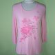 Ladies' 95% viscose 5% Spandex Jersey T-shirt