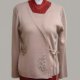 Ladies' 80% Acrylic 20% Wool Knitted Cardigan