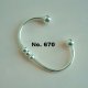 Cuff Bracelet, NO. 670