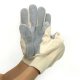 Cotton Chrome Leather Gloves